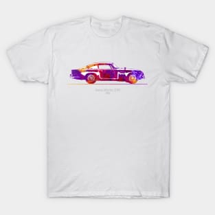 Aston Martin DB5 1963 Watercolor Illustration - c T-Shirt